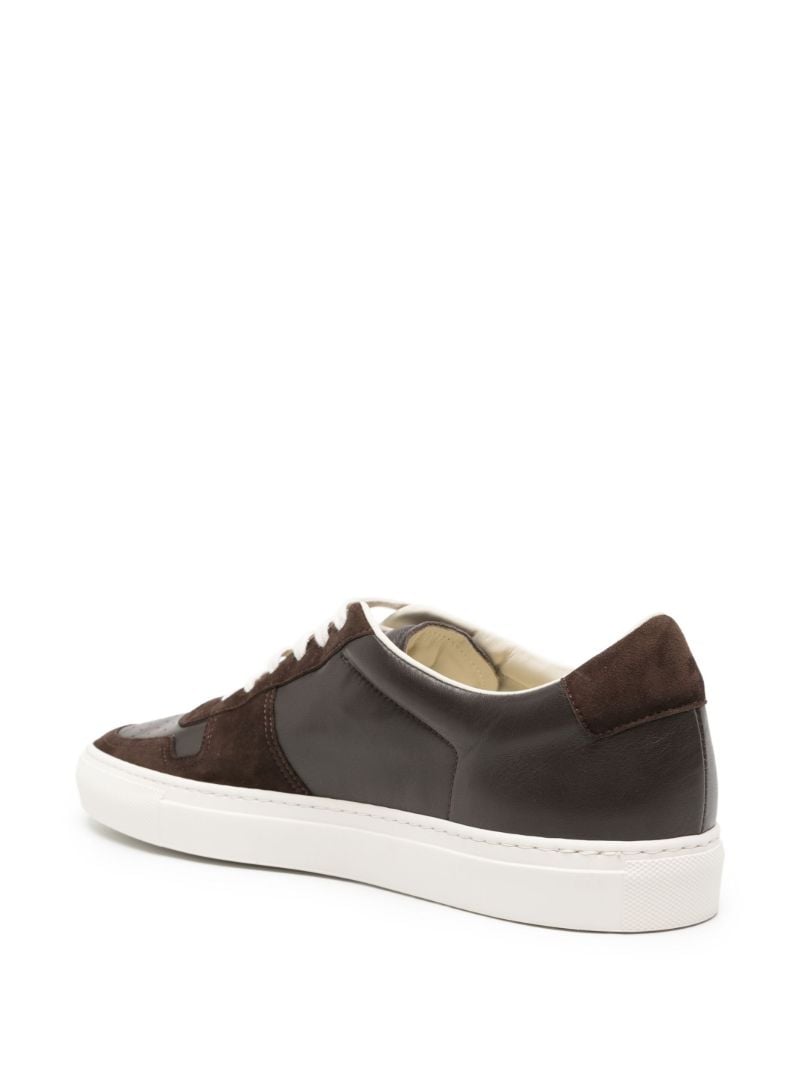 Brown Bball Duo Leather Sneakers
