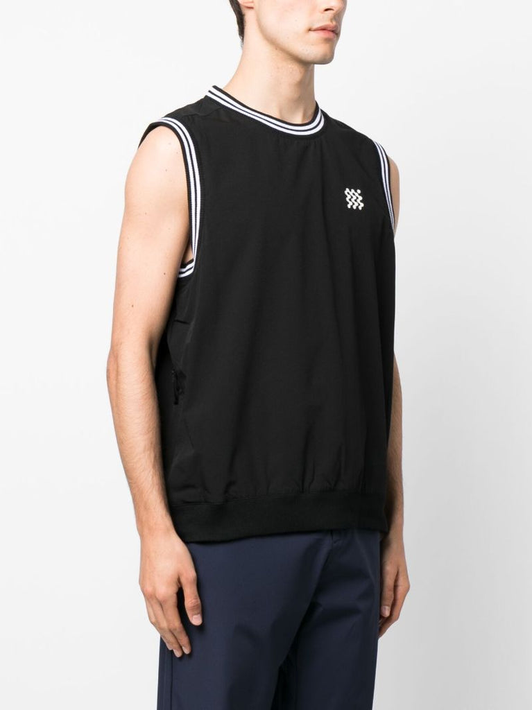 Green Course Crew-neck Vest Top