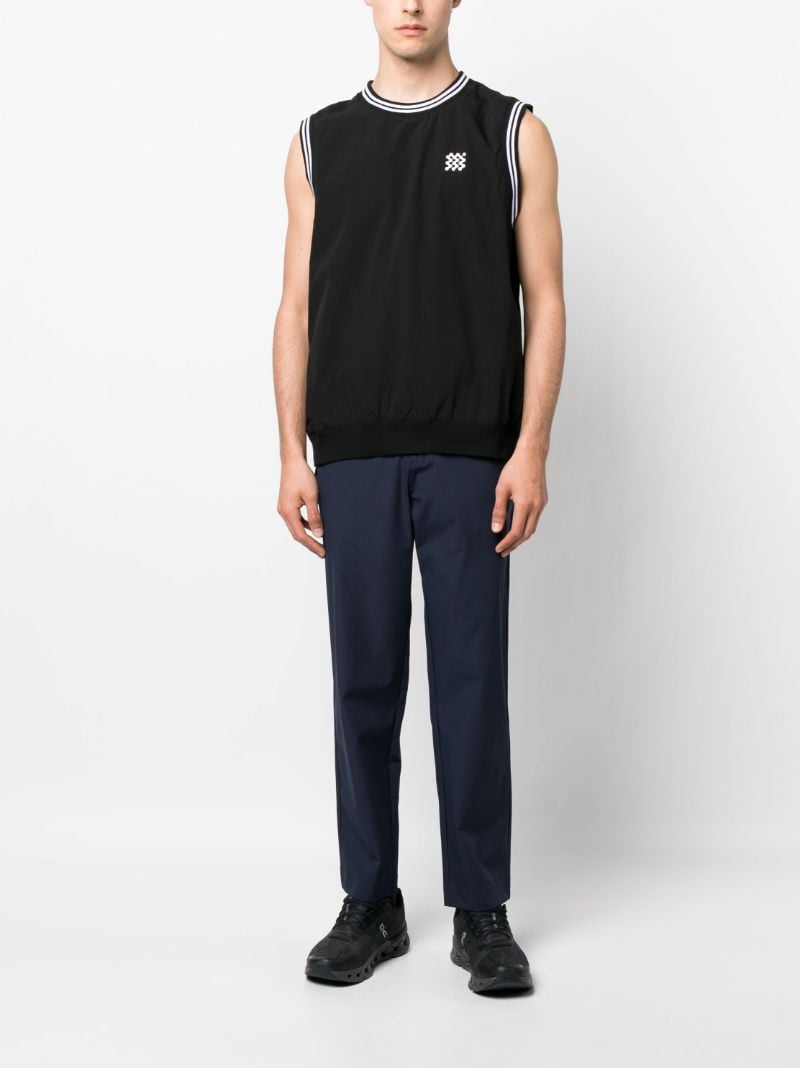 Green Course Crew-neck Vest Top