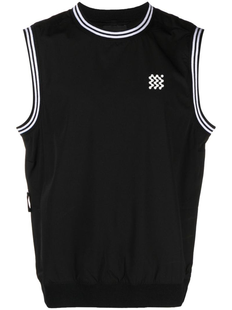 Green Course Crew-neck Vest Top