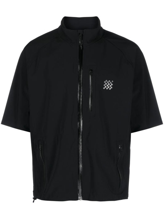 Black 2.5l Zip-up Shirt