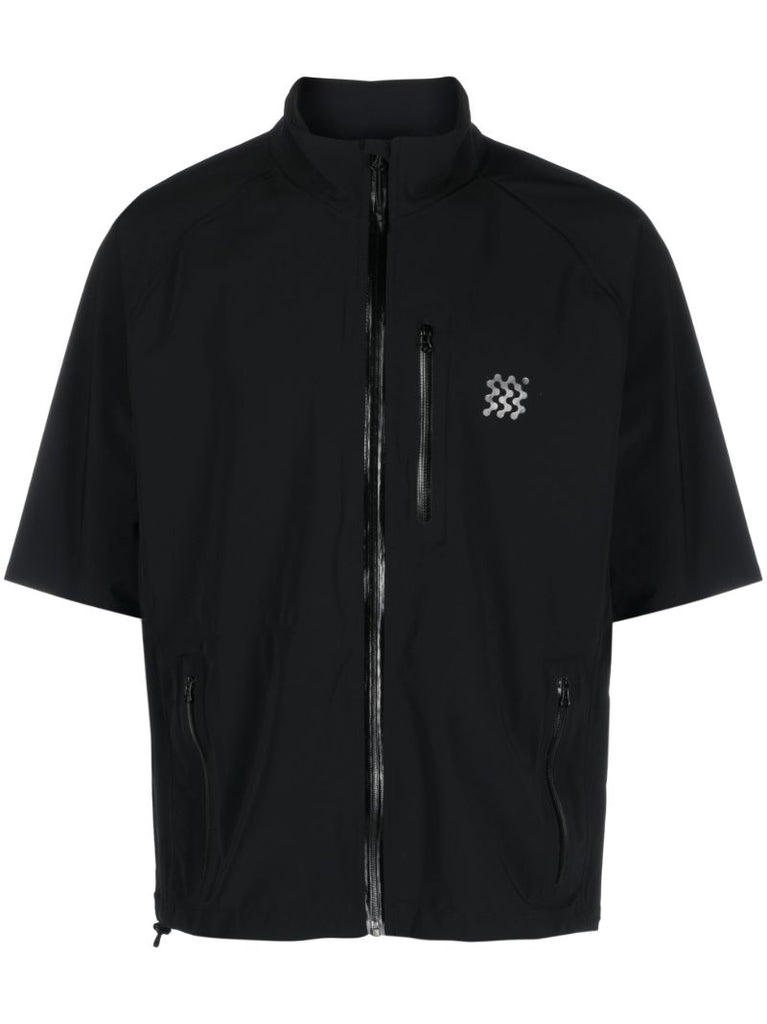Black 2.5l Zip-up Shirt