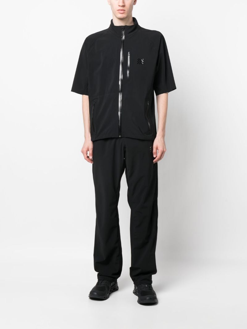Black 2.5l Zip-up Shirt