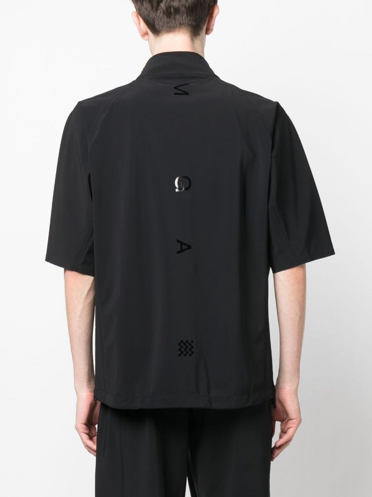 Black 2.5l Zip-up Shirt