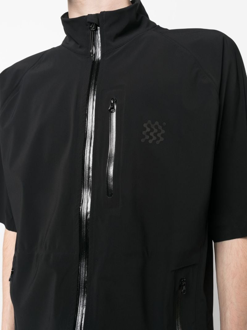 Black 2.5l Zip-up Shirt