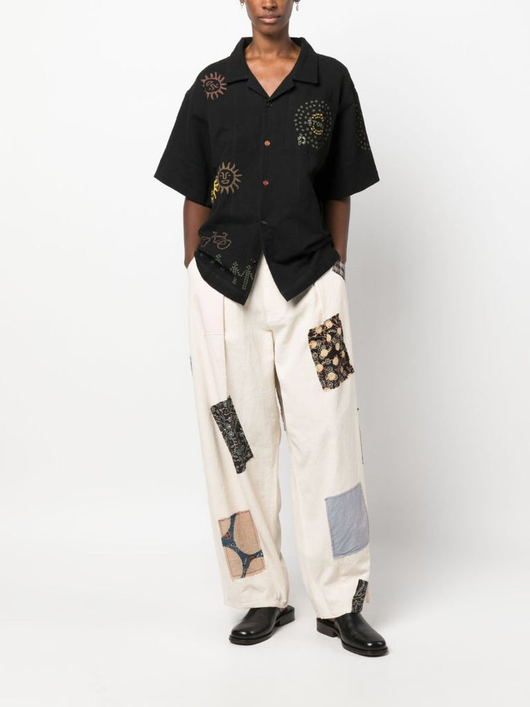 Black Greetings Graphic-print Shirt