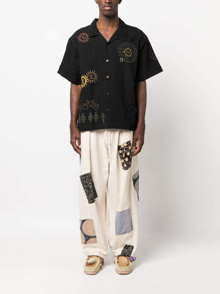 Black Greetings Graphic-print Shirt