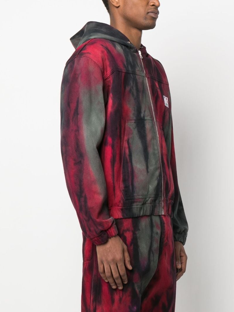 X Browns Dyed Hooded Work Jacket