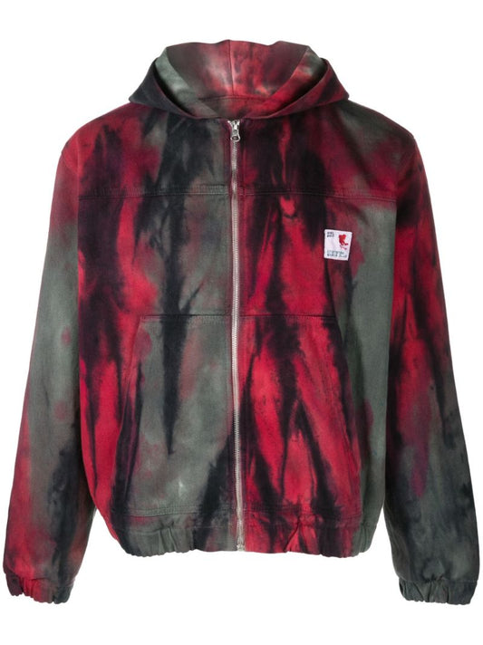 X Browns Dyed Hooded Work Jacket