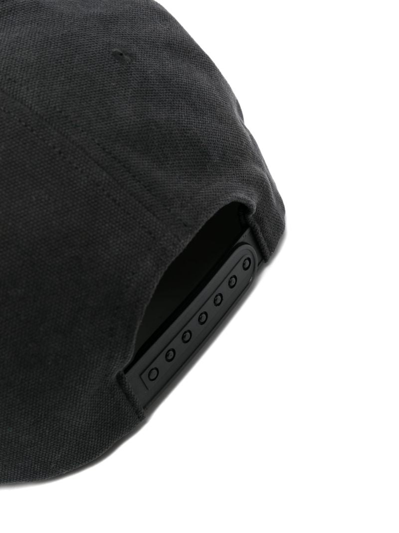 Grey Off-road Logo-embroidered Canvas Cap