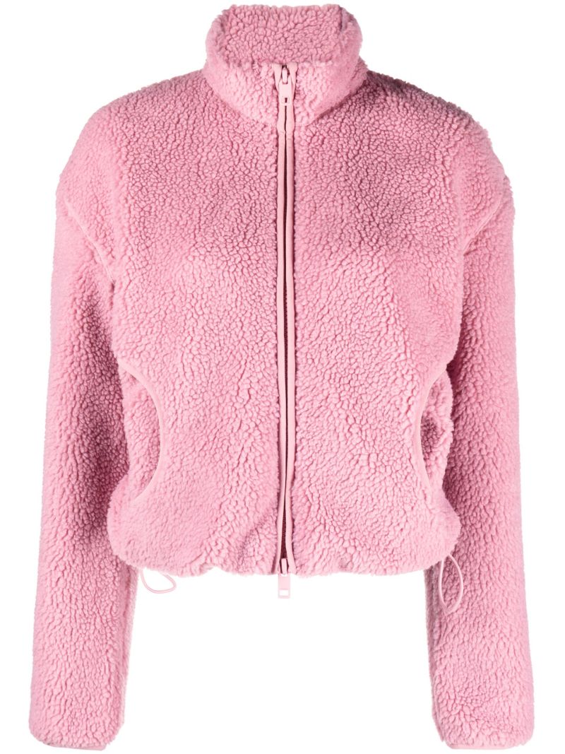 Pink F-chibi Teddy Jacket