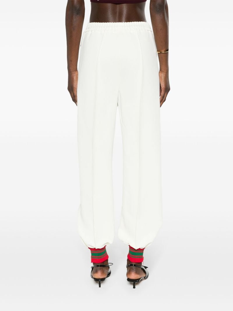 White Logo-appliquÃ_x0083_Â© Track Pants