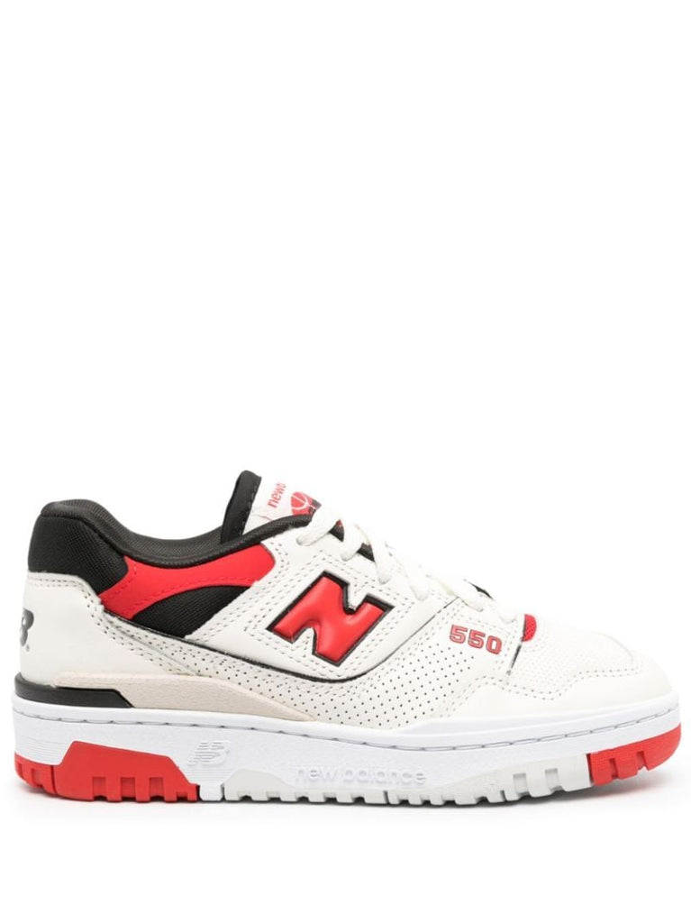 White 550 Low Top Sneakers