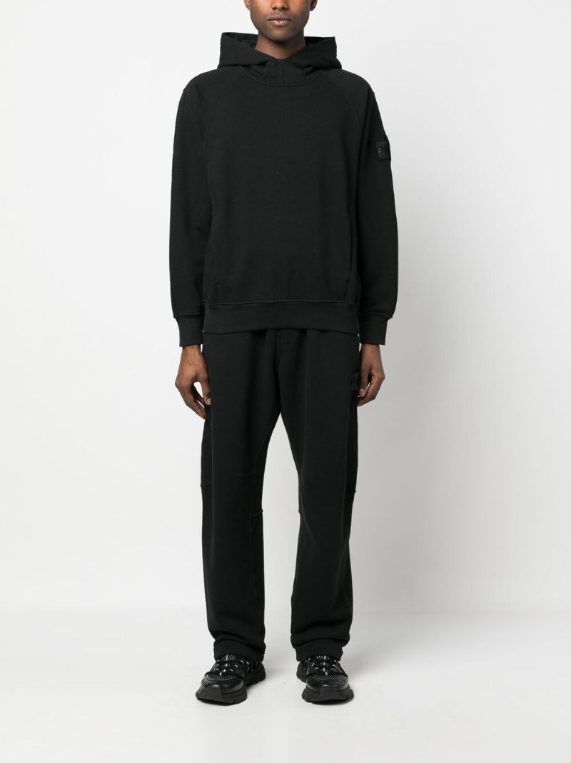 Black 60219 Cotton Hoodie