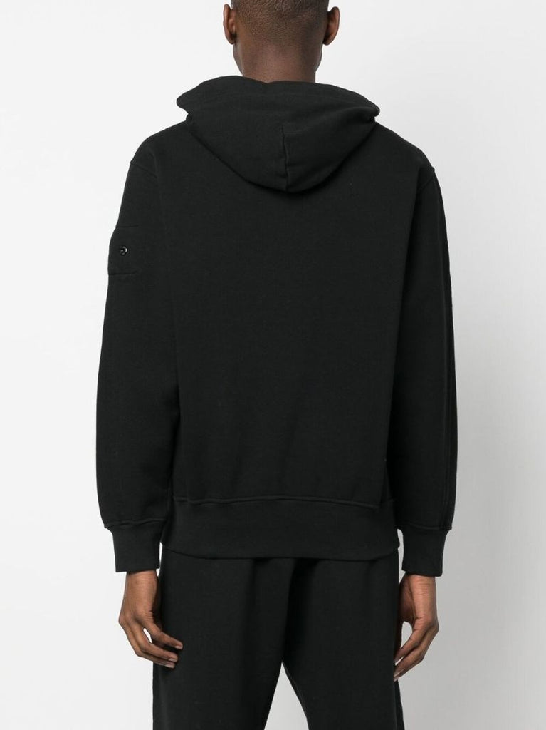 Black 60219 Cotton Hoodie