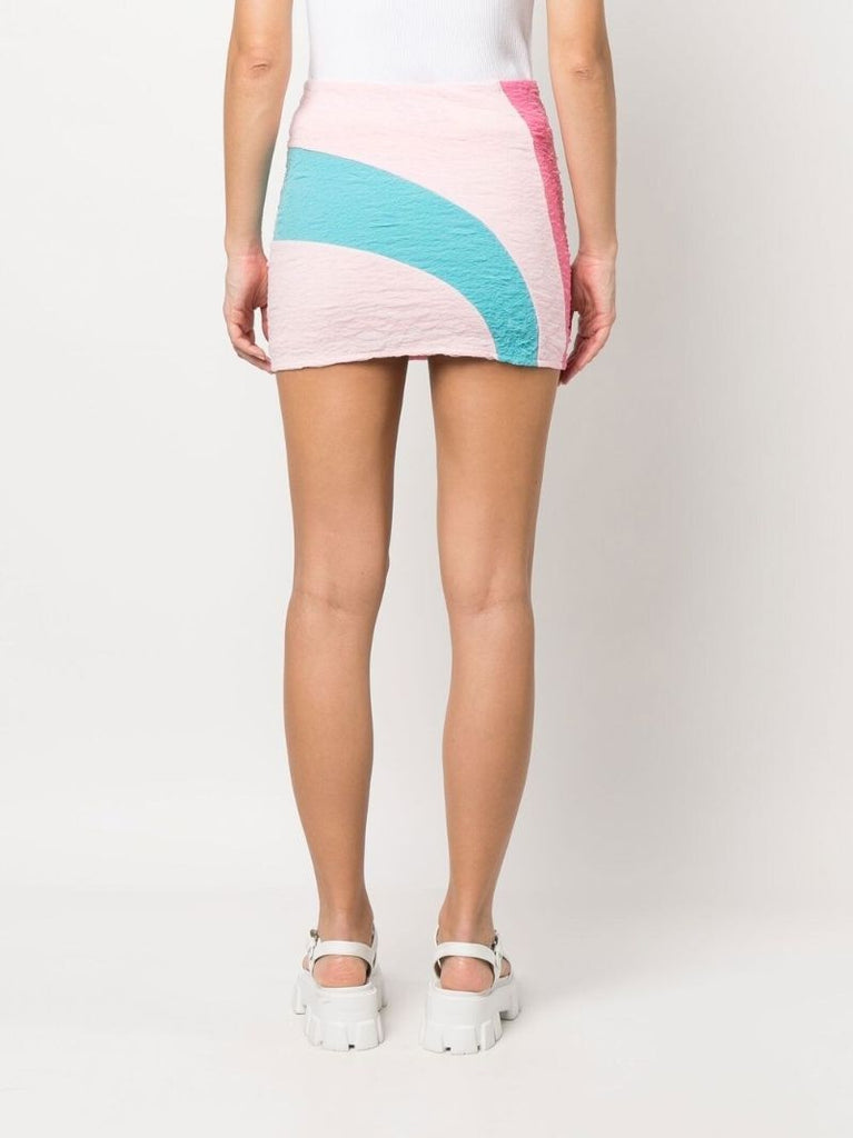 Pink Cotton Candy Crinkle Skirt