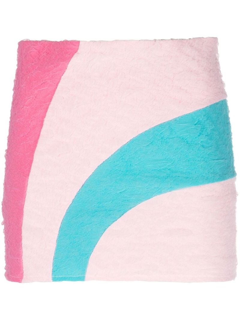 Pink Cotton Candy Crinkle Skirt