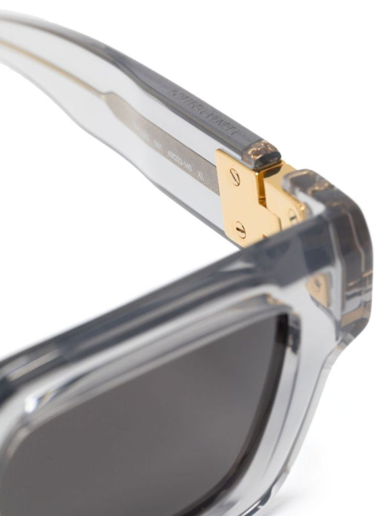 Grey Hinge Square-frame Sunglasses