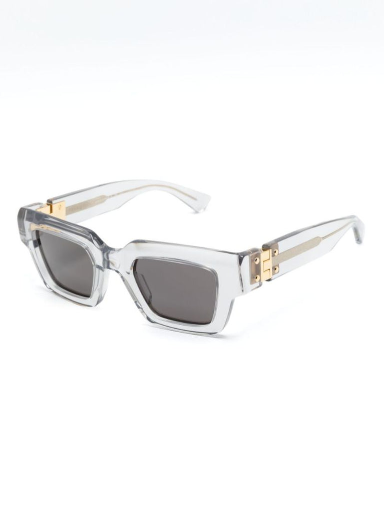 Grey Hinge Square-frame Sunglasses