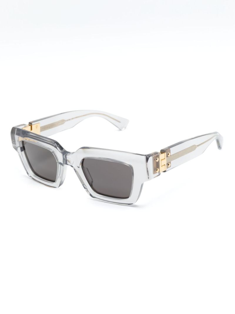 Grey Hinge Square-frame Sunglasses