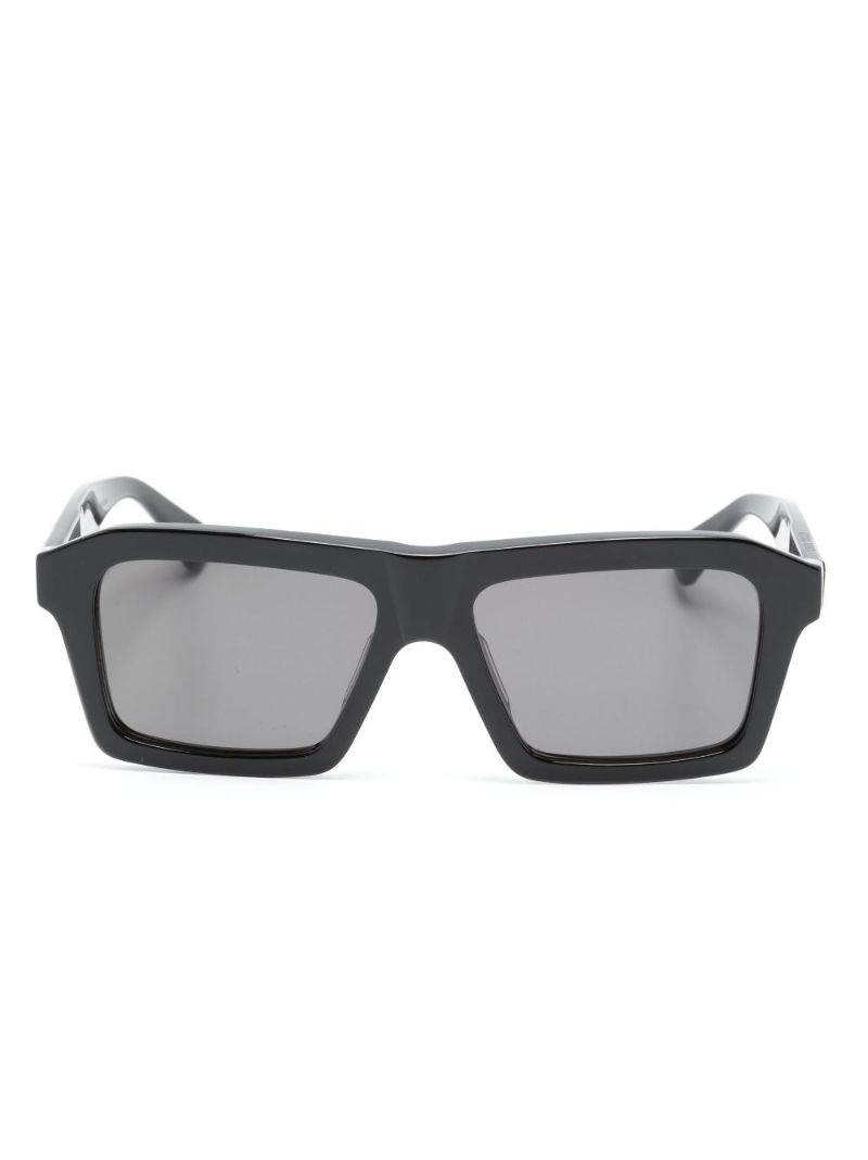 Black Classic Square-frame Sunglasses