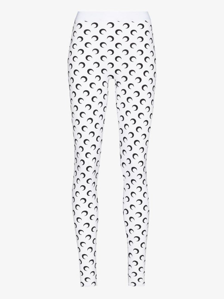 Fuseaux Crescent Moon Print Leggings