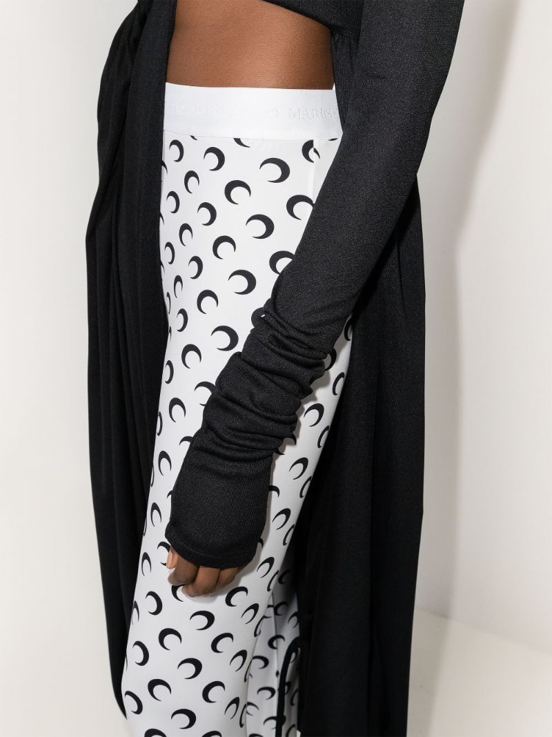 Fuseaux Crescent Moon Print Leggings