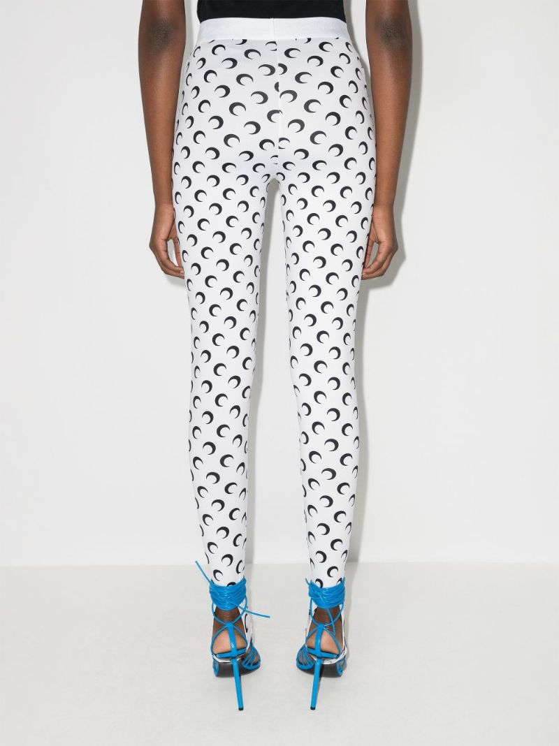 Fuseaux Crescent Moon Print Leggings