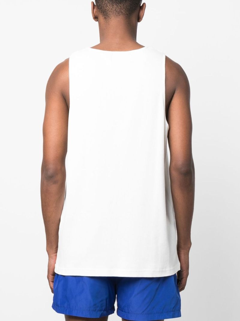 White Cotton Vest