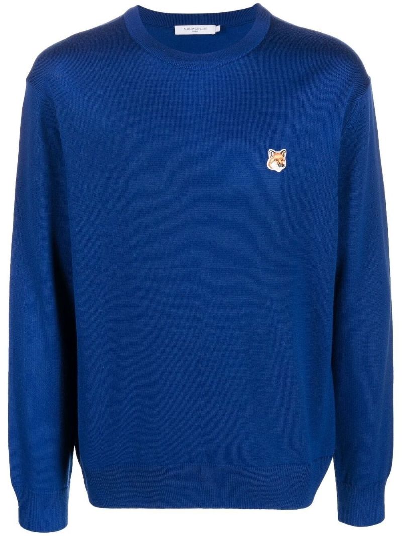 Blue Logo Patch Jumper