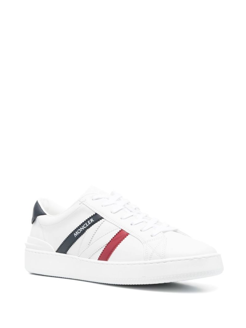 White Monaco M Faux-leather Sneakers