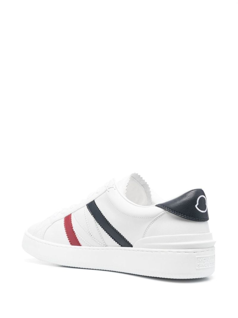 White Monaco M Faux-leather Sneakers
