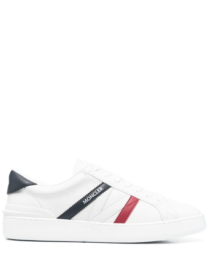 White Monaco M Faux-leather Sneakers