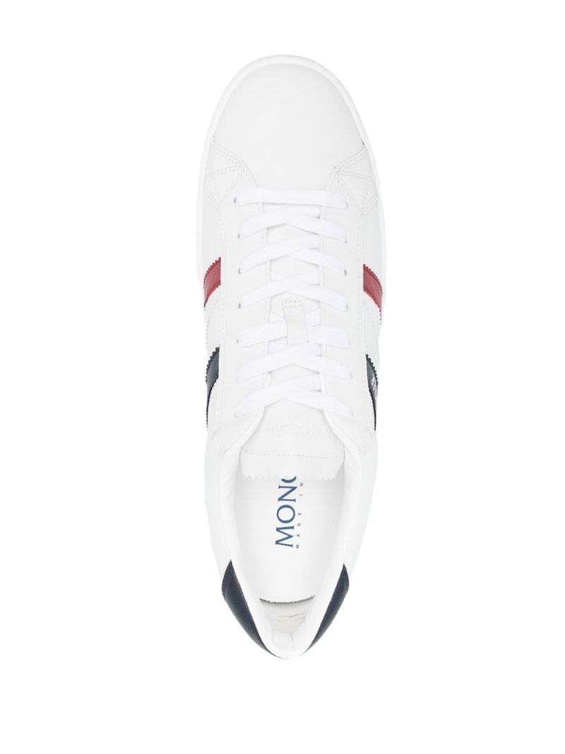 White Monaco M Faux-leather Sneakers