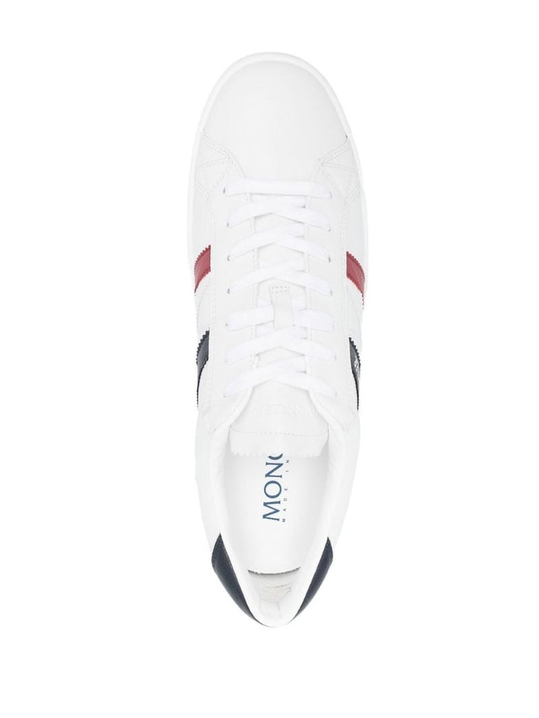White Monaco M Faux-leather Sneakers