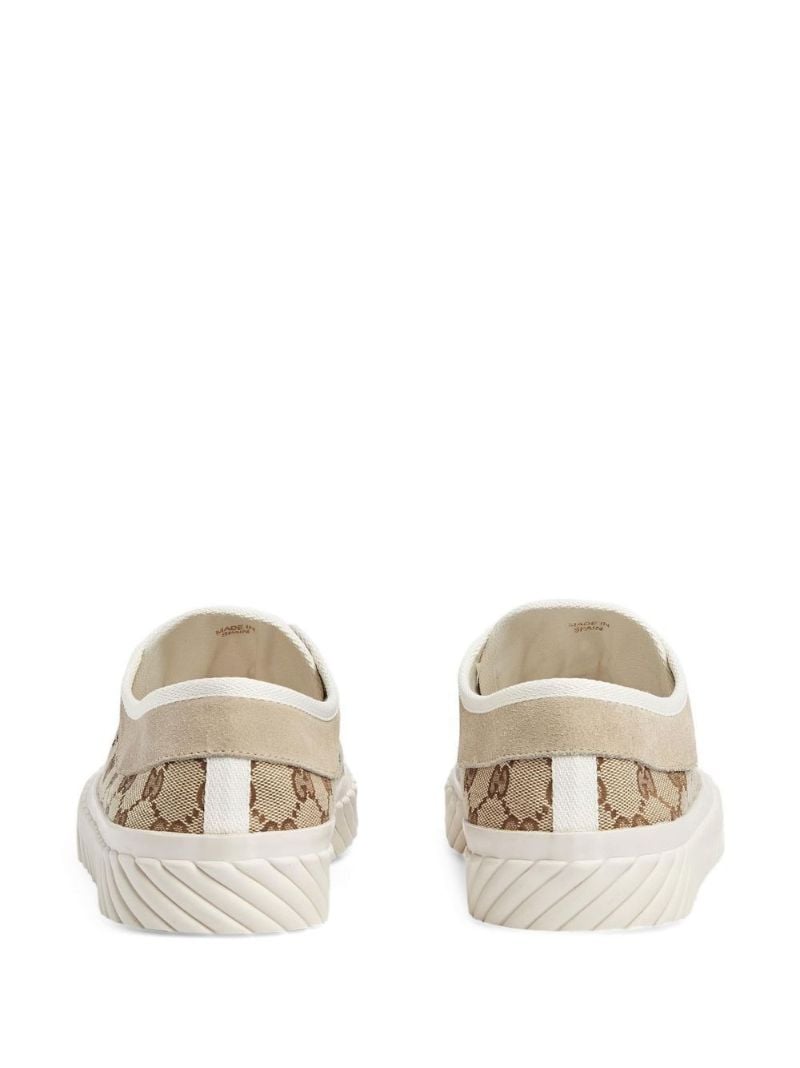 Neutral Gg Canvas Sneakers