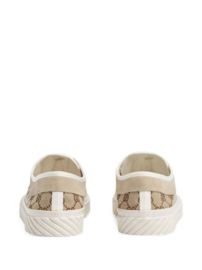 Neutral Gg Canvas Sneakers