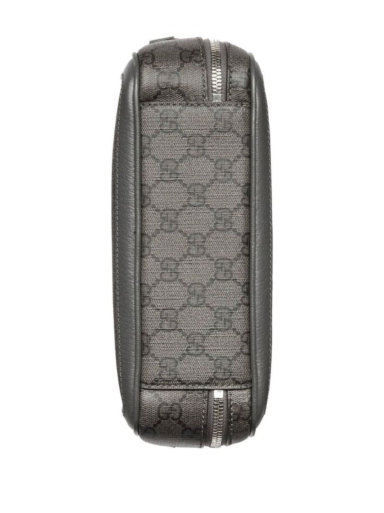 Grey Ophidia Small Shoulder Bag