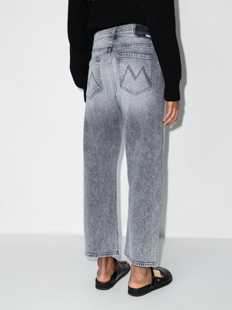 Grey the Ditcher Cropped Jeans