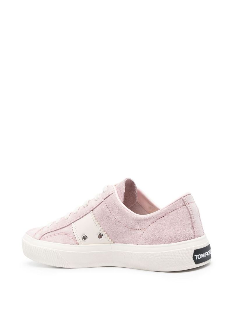 Pink Low Top Sneakers