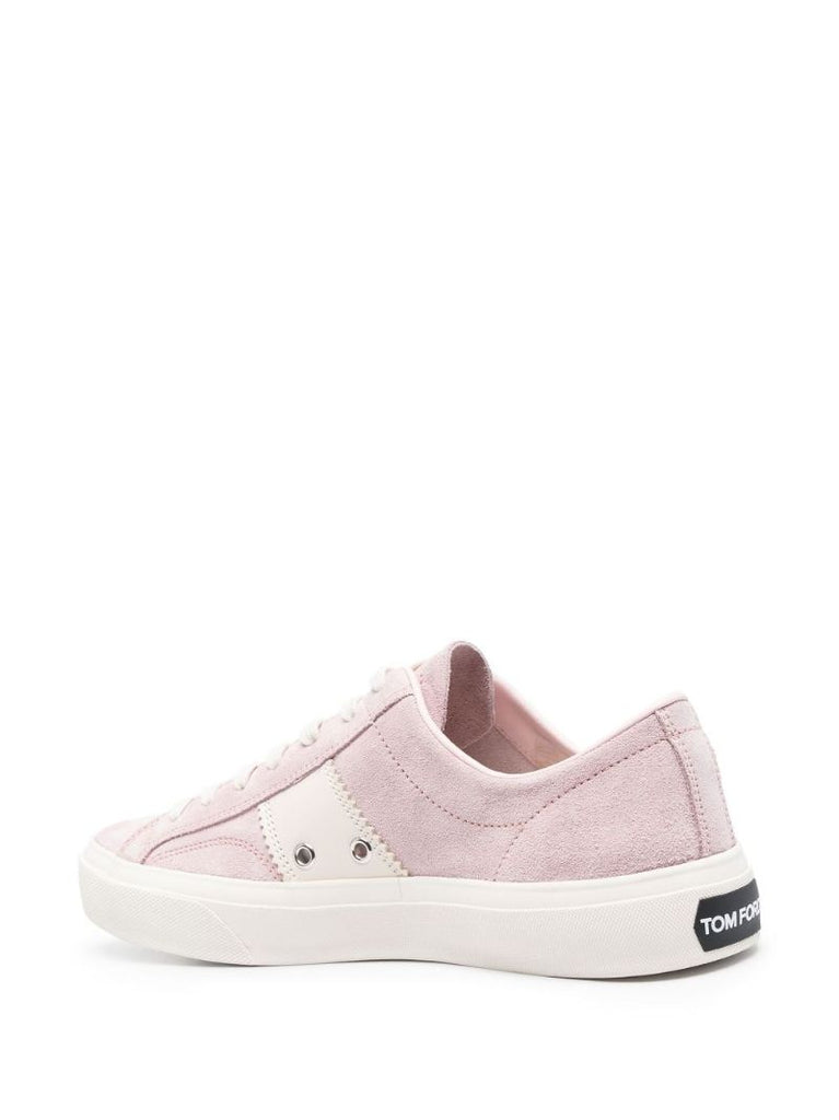 Pink Low Top Sneakers