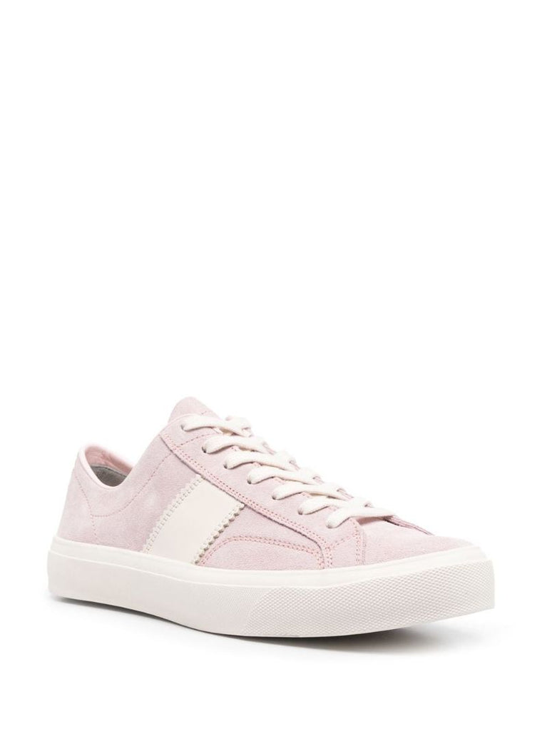 Pink Low Top Sneakers