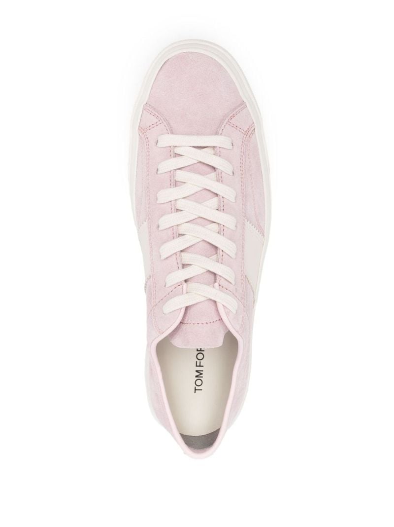 Pink Low Top Sneakers