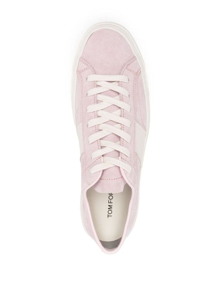Pink Low Top Sneakers