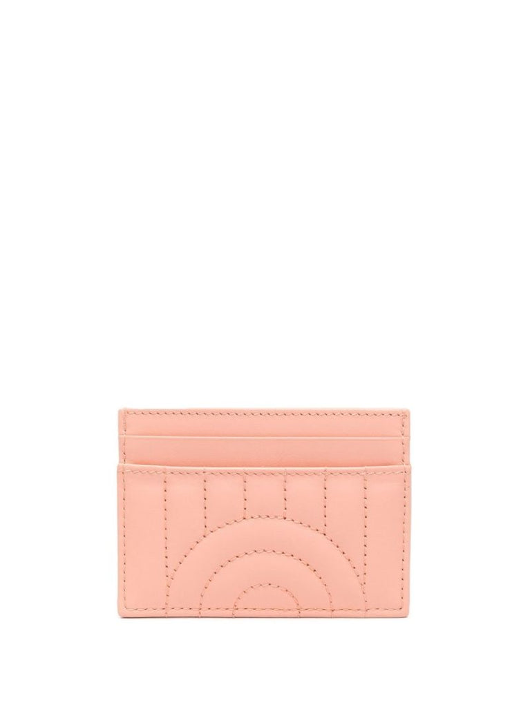 Pink Gg Marmont MatelassÃ_x0083_Â© Card Holder