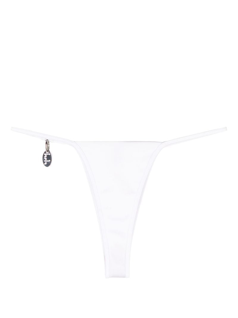 White Crystal Bikini Bottoms