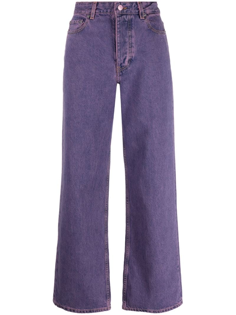 Purple Denim Jeans