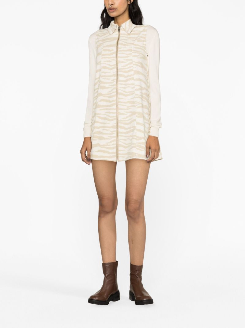 Khaki Long Sleeve Dress