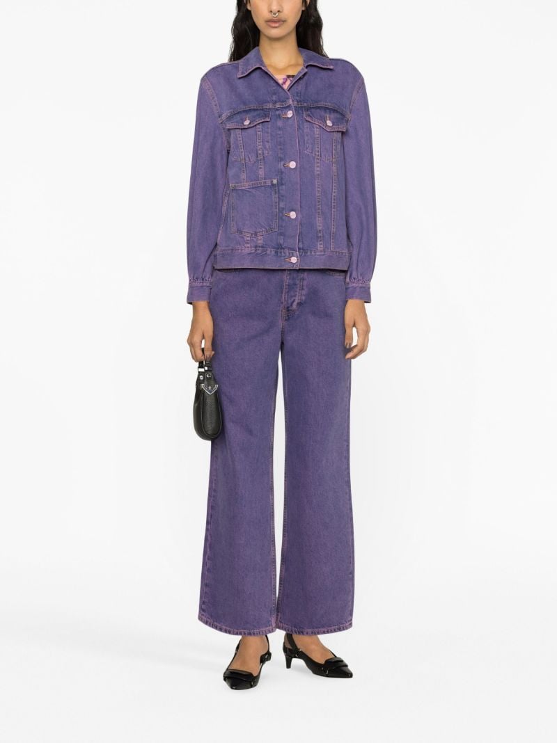 Purple Denim Jacket