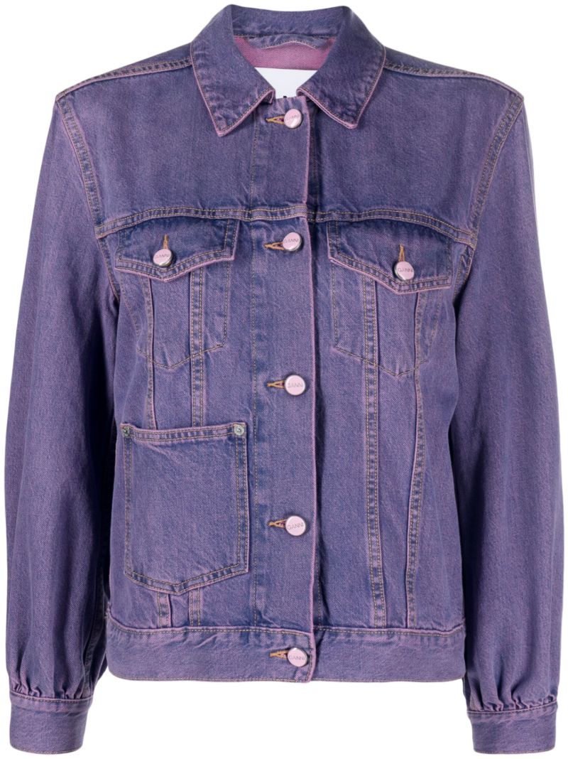 Purple Denim Jacket